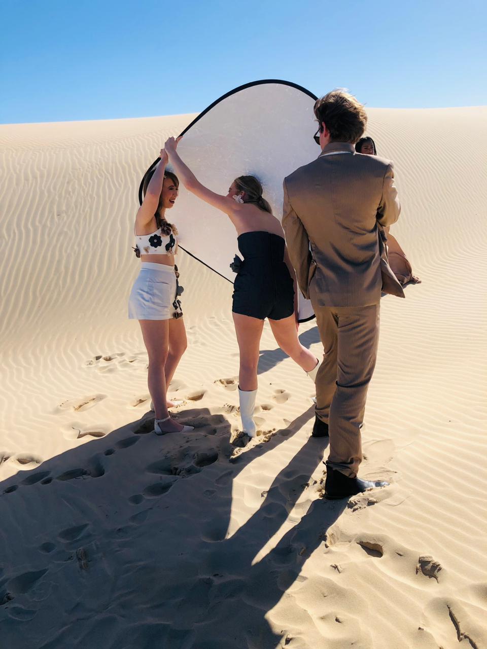 Behind the scenes